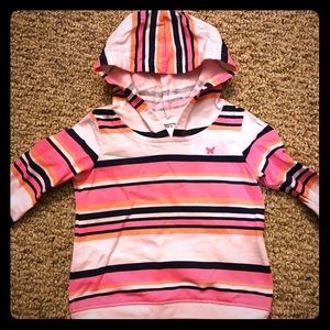Striped pull over for your baby girl